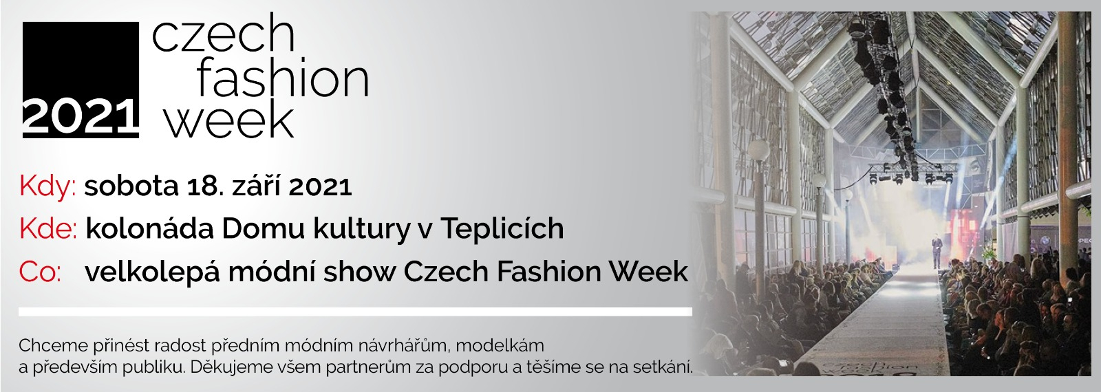 Czech Fashion Week  2021 - Teplice