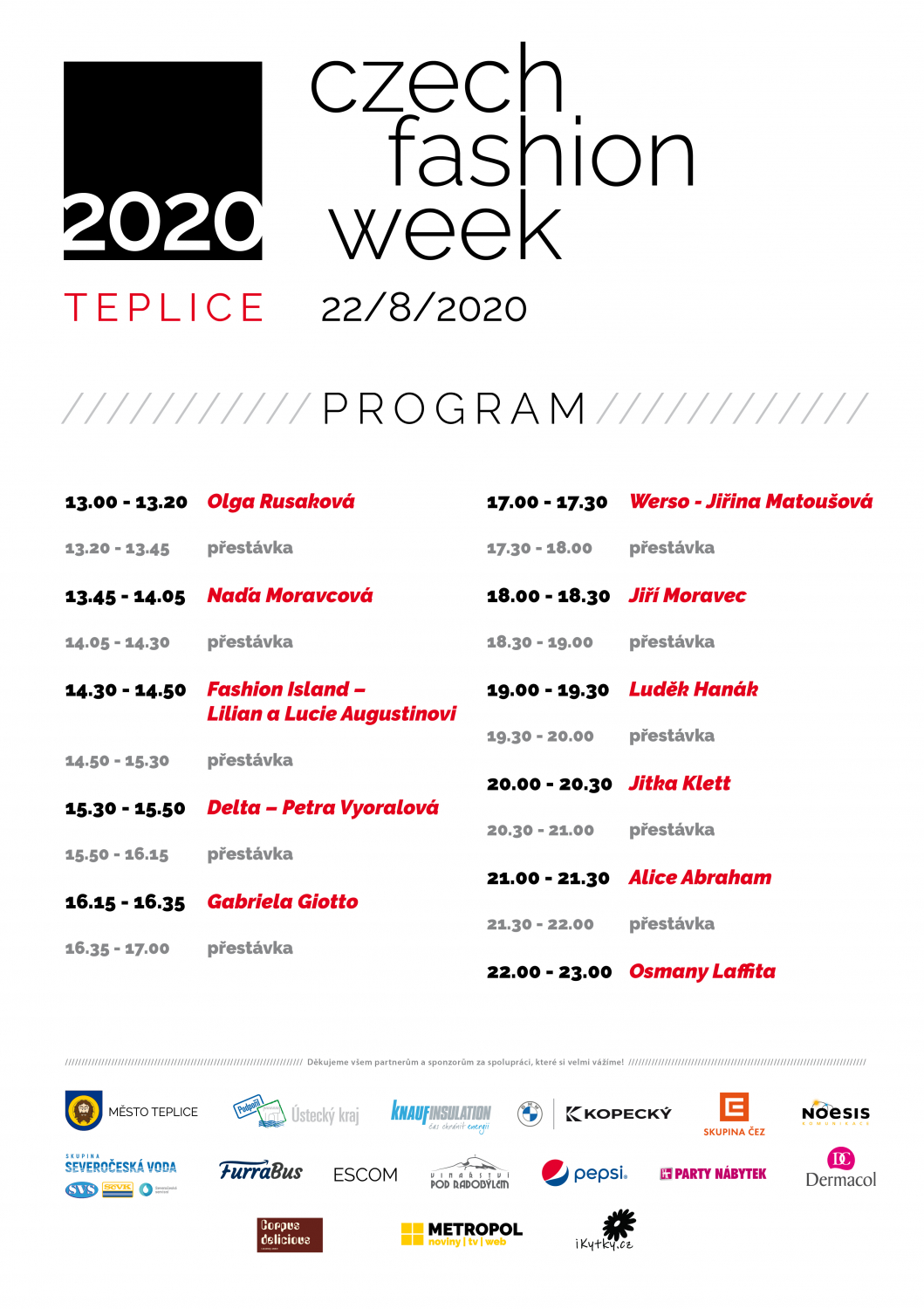 Czech Fashion Week 2020